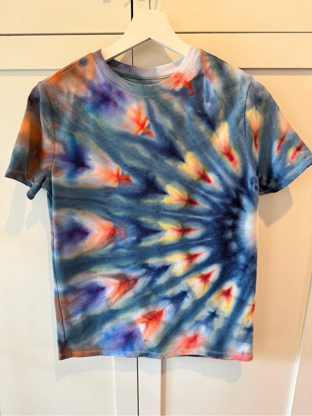 Kids Tie-Dye Short Sleeve Tee - Multicolor